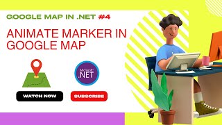 Google Maps API using NET and Bootstrap  Animate Marker in Google Maps  CodingKnowledge [upl. by Ladnyc359]