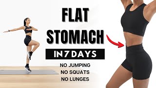 FLAT STOMACH in 7 days🔥40 min Standing Abs Workout  No Jumping No Squats No Lunges [upl. by Il]