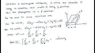 Rectangular Waveguide  Propagation of waves  Part13  Microwave Engineering  Lec06 [upl. by Towbin]