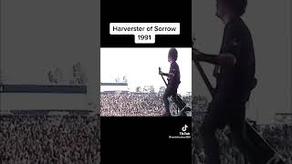 Metallica harvester of sorrow 1991 🤟 [upl. by Ayikur]