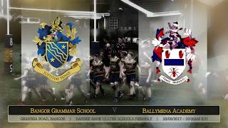 Bangor Grammar School vs Ballymena Academy  23092017 [upl. by Lita]