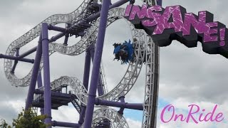 Insane  Gröna Lund  OnRide [upl. by Itsur]