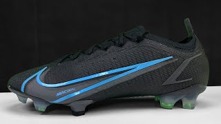 Nike Mercurial Vapor 14 Elite FG Renew  BlackIron Grey [upl. by Felder]