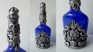 Bottle Craft Ideas Bottle Art  Bottle Decoration [upl. by Ocram458]