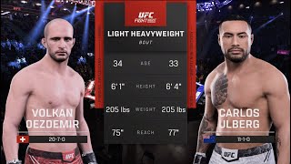 UFC Macau Oezdemir vs Ulberg UFC 5 Simulation [upl. by Leund37]