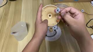 H005 Mini Humidifier Repair Video [upl. by Stephana]