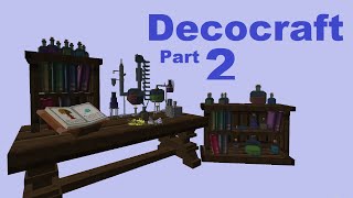 Minecraft Mods Decocraft part 2 [upl. by Eicnan]