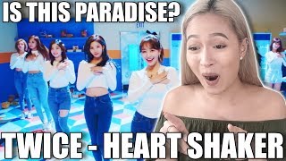 TWICE 트와이스 HEART SHAKER REACTION VIDEO [upl. by Emearg]