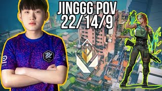 Jinggg POV VALORANT RADIANT 22149 SKYE GAMEPLAY [upl. by Nirat]