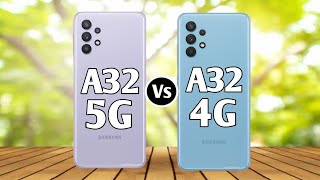 Samsung Galaxy A32 5G Vs Samsung Galaxy A32 4G [upl. by Elinore]