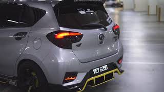 Myvi Gen 3 Silver Modified 2020  MG3 Family [upl. by Tove]