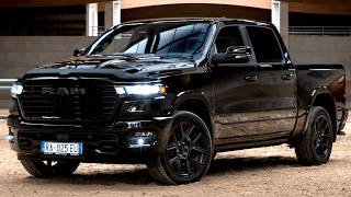 2025 RAM 1500 Laramie  Night Edition Interior  Night Drive  V6 [upl. by Jestude]