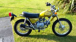 Honda SL70 1972 [upl. by Ariel]