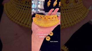 Latest Gold Choker Necklace Design  J K CHANDRA JEWELLERS bridaljewellery goldjewellery [upl. by Kovacs492]