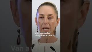 La presidenta Sheinbaum dice que nadie puede burlarse de los mexicanos  Las Mangas del Chaleco [upl. by Halihs]