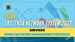 LKS ITNSA 2023  Network Systems  Services  Instalation Cacti and SNMPv3 Cisco [upl. by Laith]