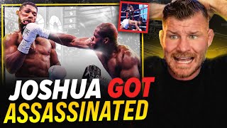 BISPING reacts quotAJ got BATTEREDquot  Anthony Joshua vs Daniel Dubois INSTANT REACTION [upl. by Haliak565]