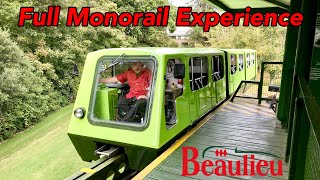 Beaulieu National Motor Museum Full Monorail Experience [upl. by Dyan860]