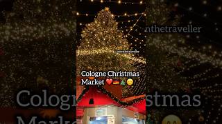 Cologne Christmas Market ❤️🇩🇪🎄cologne [upl. by Osy815]