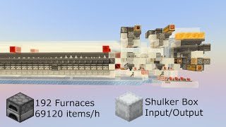 Simple Furnace Array Super Smelter  Easy To Build [upl. by Bernhard]