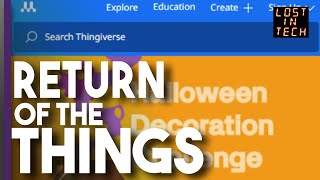 Thingiverse is back New Thingiverse now with prizes and things [upl. by Radborne985]