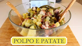 POLPO E PATATE  Bimby TM6 TM5 TM31 THERMOMIX [upl. by Ardnasela]