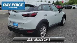 Certified 2021 Mazda CX3 Sport Stroudsburg PA H13787P [upl. by Erdnoed]