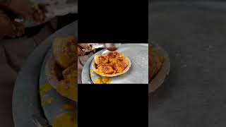 Street style Ghugni Phuchka  Golgappa 😋 food golgappa streetfood [upl. by Eugine]