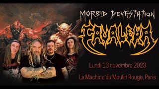 CAVALERA CONSPIRACY Brazil Live Paris  La Machine du moulin Rouge 13 11 2023 [upl. by Eniamzaj]