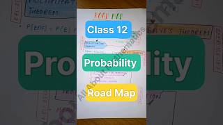 Chapter 13 Probability Class 12 Maths Road Map shorts allaboutmathematics [upl. by Prudy]