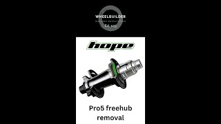 Hope Pro5 freehub removal [upl. by Chisholm]