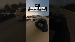 mustang jeepsrt carcontent tooeasy byebye loud slow likeandsubscribe [upl. by Tobey]