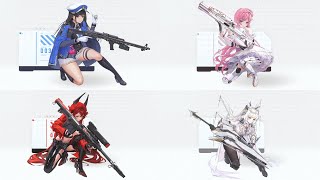 Goddess of Victory Nikke  All Reload Animations [upl. by Nerb808]