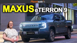 New MAXUS eTERRON 9 2025 Electric Pickup  Bigger Better Bolder Faster [upl. by Halladba]