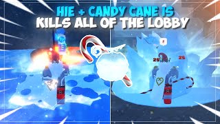 GPO BATTLE ROYALE HIE  CANDY CANE IS KILLS ALL OF THE LOBBY [upl. by Ennalorac]