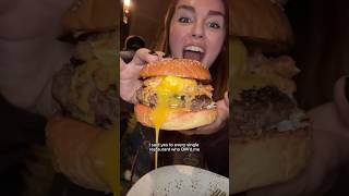 For one week I said yes to every single restaurant who DM’d me foodie shorts nycfood burger [upl. by Aznecniv]