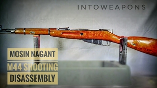 Mosin Nagant M44  Shooting amp Disassembly [upl. by Valda904]