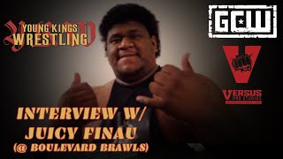 Juicy Finau on love from Joey Janela facing Umaga and training with Bad Luck Fale [upl. by Onstad]