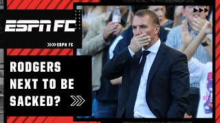 Will Brendan Rodgers be SACKED by Leicester ‘They’ve gone stale’  ESPN FC [upl. by Analle]