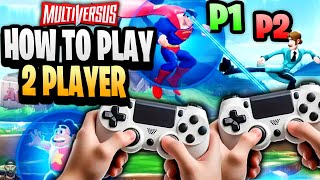 MultiVersus  How To Play 2 PLAYERS Couch Coop Online amp Rifts [upl. by Leva]