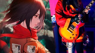 Guren no Yumiya  Attack on Titan Shingeki no Kyojin OP 1 Guitar Cover [upl. by Marice]