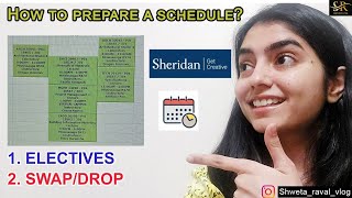 How to Prepare a Perfect Schedule for Semester Sheridan college SwapEnrollDrop Tips amp Tricks [upl. by Nifares]