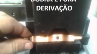 DOBRA E FURA DERIVAÇÃO DE COBRE [upl. by Fenwick]