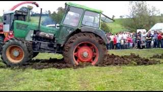 Deutz D10006 100 PS VS IHC 1255 125 PS beim Oldtimertreffen Hardt 2010mp4 [upl. by Alaster476]