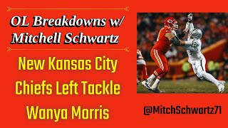 Wanya Morris Film Review Chiefs week 3 starting Left Tackle [upl. by Harle874]