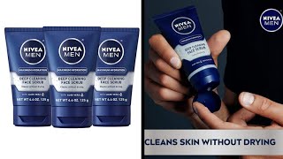 NIVEA Men Deep Cleaning Face Scrub [upl. by Grayson]