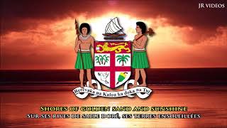 Hymne national de Fidji ENFR paroles  Anthem of Fiji French [upl. by Mollie168]