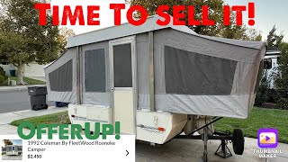 Selling The 1992 Coleman x Fleetwood Roanoke Camper  Showing You The Lights We Installed [upl. by Arley]