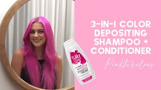 Punky Colour 3in1 Color Depositing Shampoo  Conditioner [upl. by Foscalina]