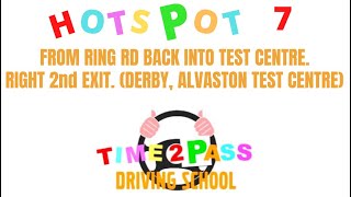 Hotspot 7 From Ring Rd Back Into The Test Centre Right 2nd Exit Derby Alvaston Test Centre [upl. by Ahseyi949]